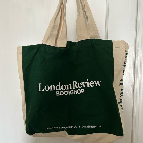London Review Bookshop tote bag - Picture 2 of 3